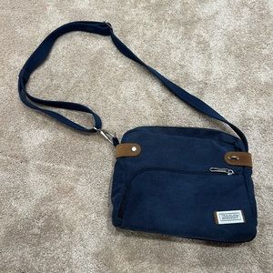 Canvas crossbody bag